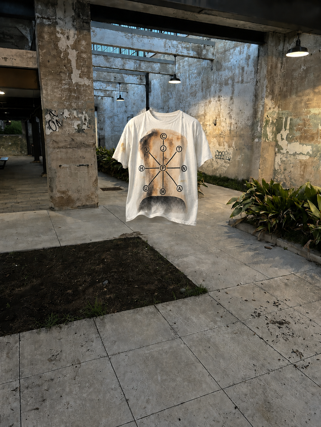 "HUMAN BLUEPRINT" TEE