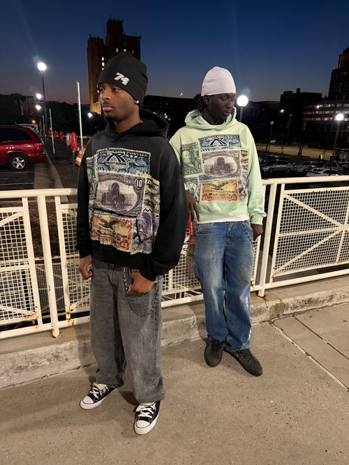 "ARCHRIVE STAMPS" Hoodie