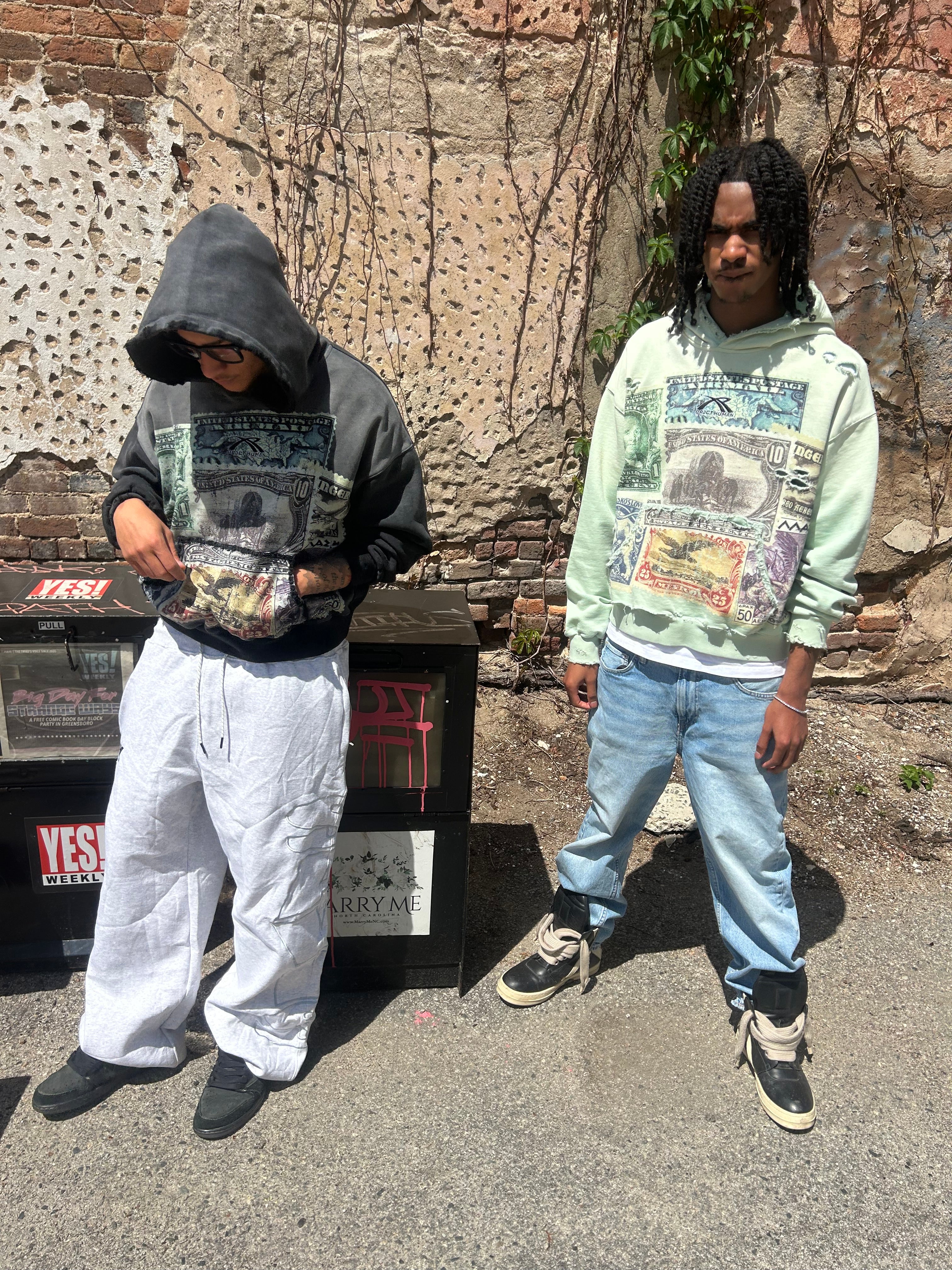 "ARCHRIVE STAMPS" Hoodie